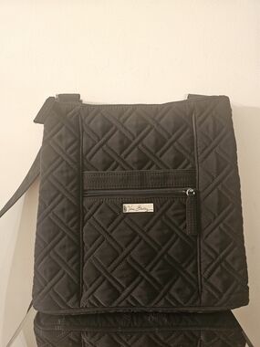 Vera Bradley Black Quilted Crossbody Bag